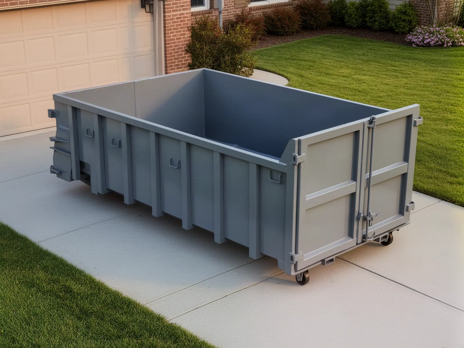 Roll-off dumpster from Mundo's Dallas Dumpster Rental in Dallas, TX